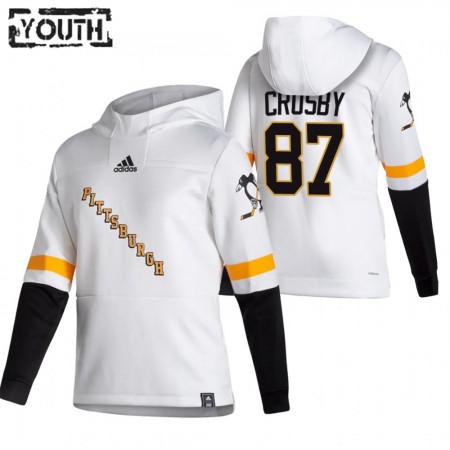Kinder Eishockey Pittsburgh Penguins Sidney Crosby 87 2020-21 Reverse Retro Pullover Hooded Sweatshirt